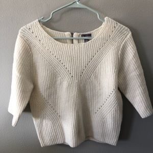 Cream Sweater with details